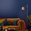 Classic navy wall paint for a timeless home look.

