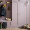 Rich and warming wall paint shade with hints of blue pigment