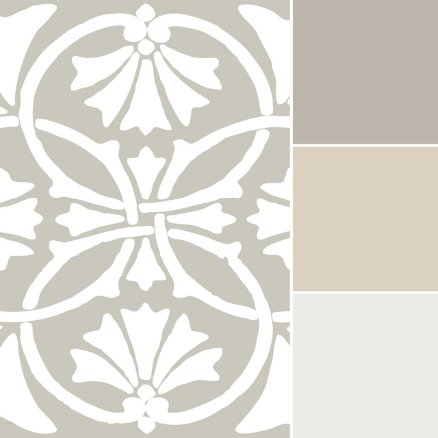 Graham & Brown Thrones Chalk & Taupe Wallpaper