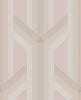 Elegant Graham & Brown Lagom Geo Blush Wallpaper in a modern geometric design
