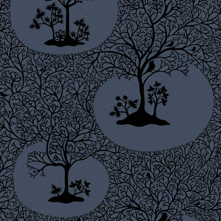Graham & Brown Magical Forest Midnight Wallpaper