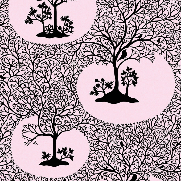 Graham & Brown Magical Forest Rose Wallpaper