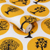 Stylish tree wallpaper for modern home decor – Graham & Brown Party Land Mustard