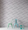 Contemporary Graham & Brown Sound Wave Wallpaper for trendy home decor.