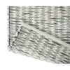 Brink & Campman Grain Scandinavian Rug Glacier made with a reversible handwoven design