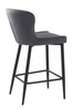Granby Counter Stool Granite Velvet photo from the back