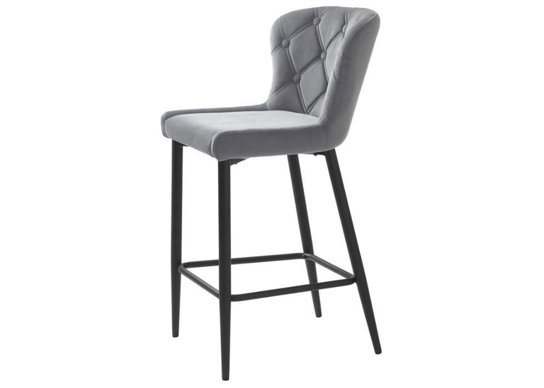 Granby Counter Stool Granite Velvet