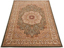 Concept Looms Grand Heritage Rug GH101 Green is a perfect fit for the bedrooms and living rooms