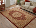 Concept Looms Grand Heritage Rug GH101 Red lifestyle picture in the livilng room