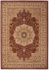 Concept Looms Grand Heritage Rug GH101 Red picture of the rug damask design