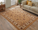 Concept Looms Grand Heritage Rug GH102 Beige lifestyle picture in the living room