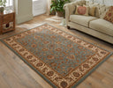 Concept Looms Grand Heritage Rug GH102 Blue lifestyle picture in the living room