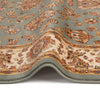 Concept Looms Grand Heritage Rug GH102 Blue with a bordered design and a latex backing