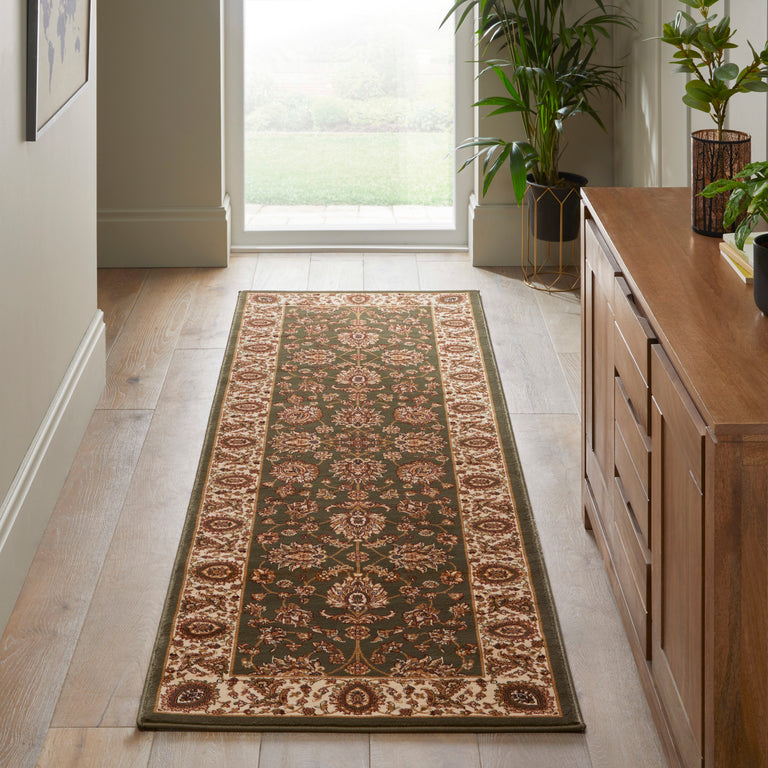 Concept Looms Grand Heritage Rug GH102 Green Runner