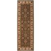 Concept Looms Grand Heritage Rug GH102 Green Runner damask designed rug