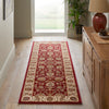 Concept Looms Grand Heritage Rug GH102 Red Runner lifestyle picture in the hallway