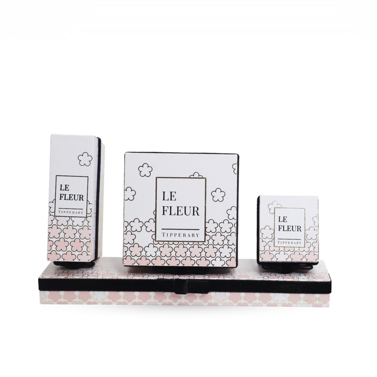 Tipperary Crystal Green Earrings Yellow Gold