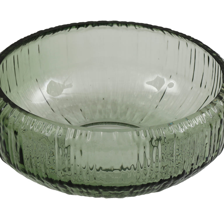 Glass Bowl Green - Vintage Bowl from Delph Collection