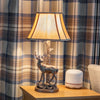 Gulliver Deer Table Lamp in Aged Brass life style picture