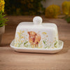 Highland Cow Floral Butter Dish perfect for tableware