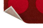 Brink & Campman Habitat Festival Dots Outdoor Rug Redwith polypropylene backing