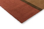 Brink & Campman Habitat Festival Stripe Outdoor Rug: a blue low-pile rug that is easy to clean