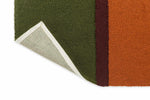 Brink & Campman Habitat Festival Stripe Outdoor Rug Orange with a polypropylene backing
