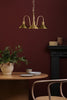 Hadano 3 Light Pendant Natural Brass and Aged Brass fit with a various styles and designs