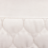 Scatterbox Cushion Halo Cream with a hidden zipper