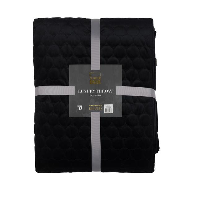 Scatterbox Halo Throw Black