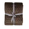 Scatterbox Halo Throw Espresso made in a warm brown color hue