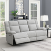 Halton 3+2 Seater Recliner Sofa Suit Light Grey 3 seater sofa
