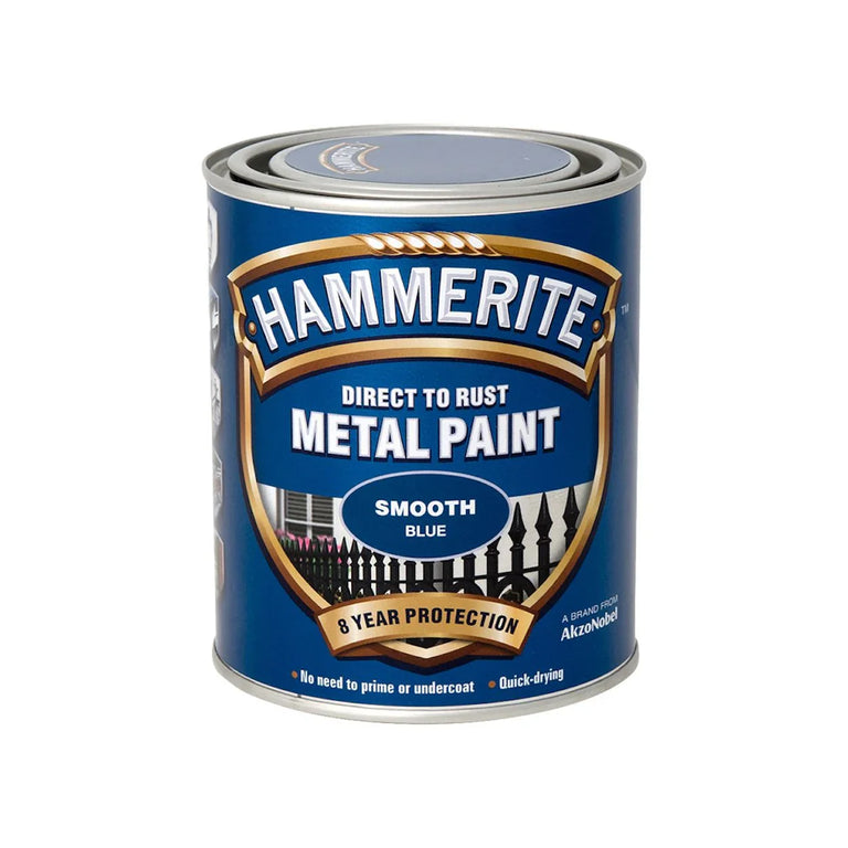 Hammerite Smooth Metal Paint Blue