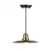 Hannover 1 Light Pendant Black Antique Brass picture on the white backgroung