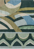 Harlequin Atelier Abstract Rug Lagoon abstract rug