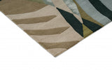 Harlequin Atelier Abstract Rug Lagoon hand-tuted rug with a cut pile