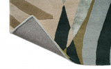 Harlequin Atelier Abstract Rug Lagoon with a cotton backing