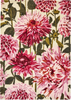 Harlequin Dahlia Floral Rug Fuchsia/Palm picture of the rug floral pattern