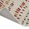 Harlequin Frescoes Bohemian Rug Amber with a cotton backing