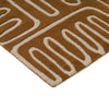Harlequin Hollow Geometric Rug Tan
 handtufted wool rug