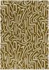 Harlequin Melodic Outdoor Rug Ochre Gold geometric outdoor rug