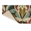Harlequin Melora Abstract Rug Positano/Succulent/Gold with a cotton and latex backing