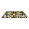 Harlequin Melora Abstract Rug Positano/Succulent/Gold perfect fit for any living space