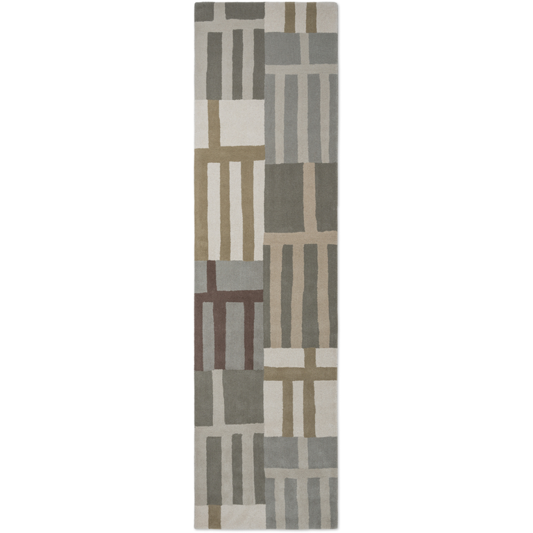 Harlequin Monolith Geometric Rug Sandstone Runner