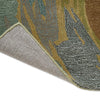 Harlequin Saltillo Abstract Rug Forest with a cotton and latex