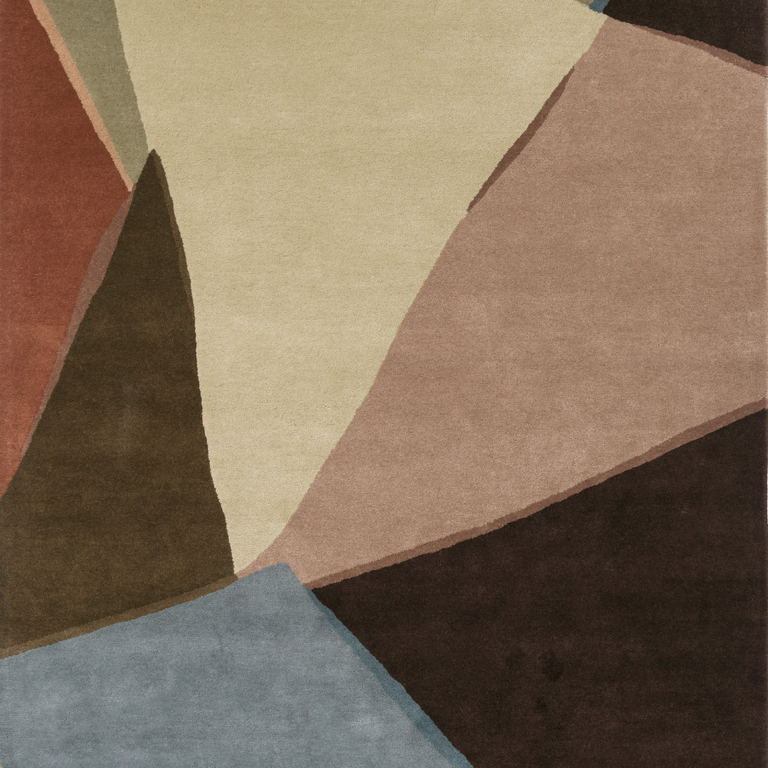 Harlequin Sumi Reflect Abstract Rug Cornflour/Spice