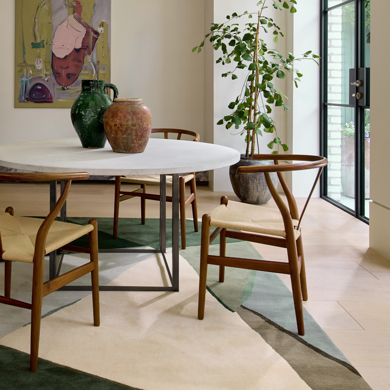 Harlequin Sumi Reflect Abstract Rug Fern/Pistachio