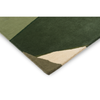 Harlequin Sumi Reflect Abstract Rug Fern/Pistachio hand-tufted wool rug with a cut pile