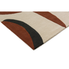 Harlequin Torillo Geometric Rug Cornflower/Walnut. hand-tufted wool rug with a cut pile