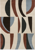Harlequin Torillo Geometric Rug Cornflower/Walnut. picture of the rug geometric pattern